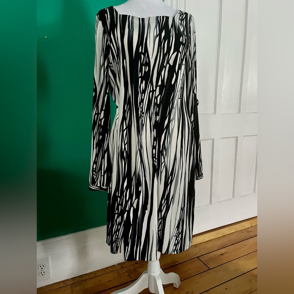 Calvin Klein - retro midi dress